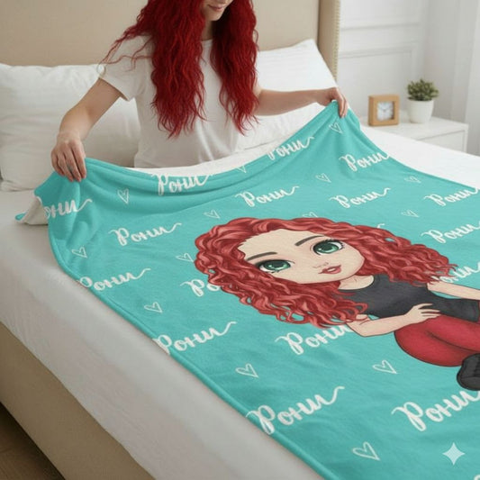 Аватар жена - поларена завивка