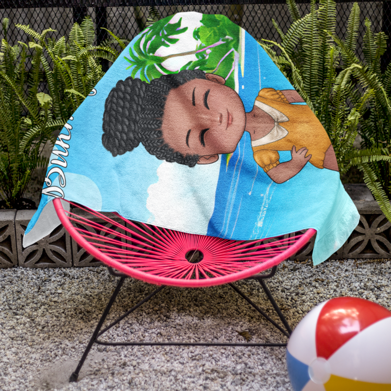 Плажна кърпа - дете