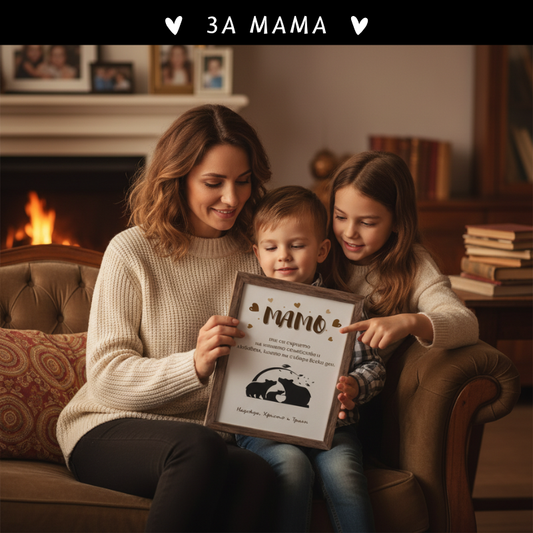 Картина МАМО - с послание