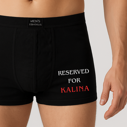 Reserved for - мъжки боксерки