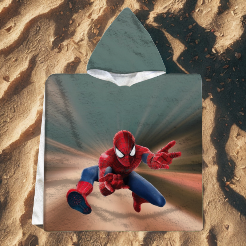 Детско пончо - Спайдърмен