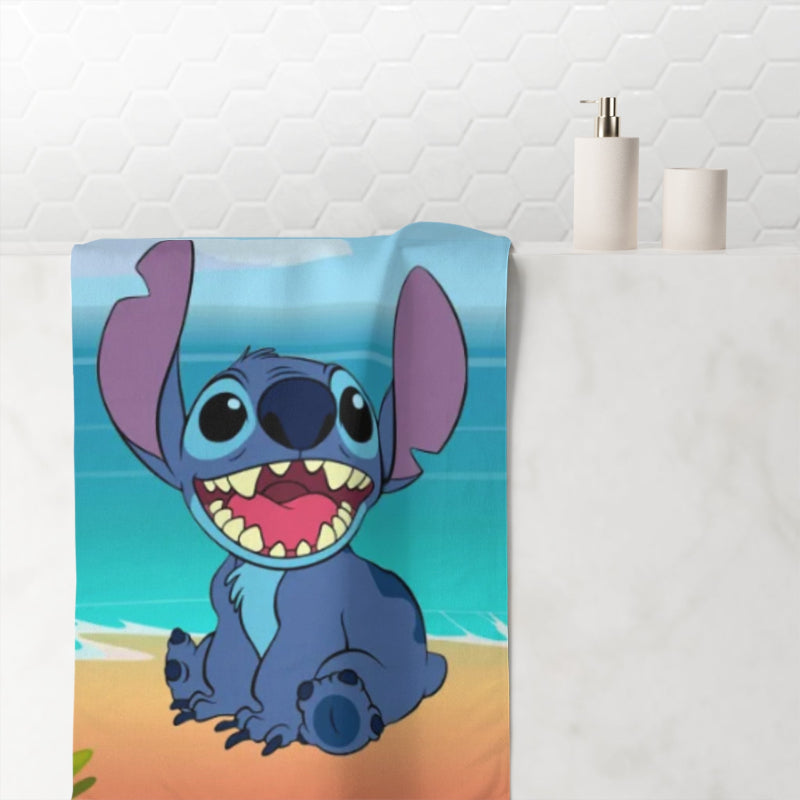 Детска кърпа за плаж - Ститч