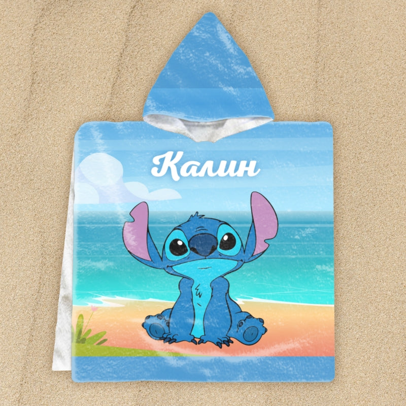 Ститч - детско пончо