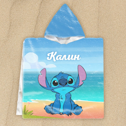 Ститч - детско пончо