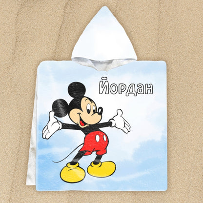 Мики Маус - детско пончо