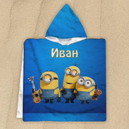 Миниони - детско пончo