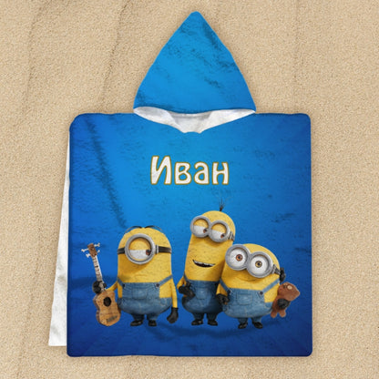 Миниони - детско пончo