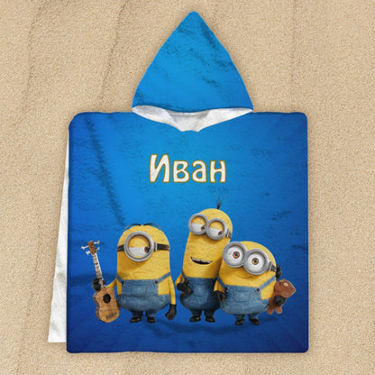 Миниони - детско пончo