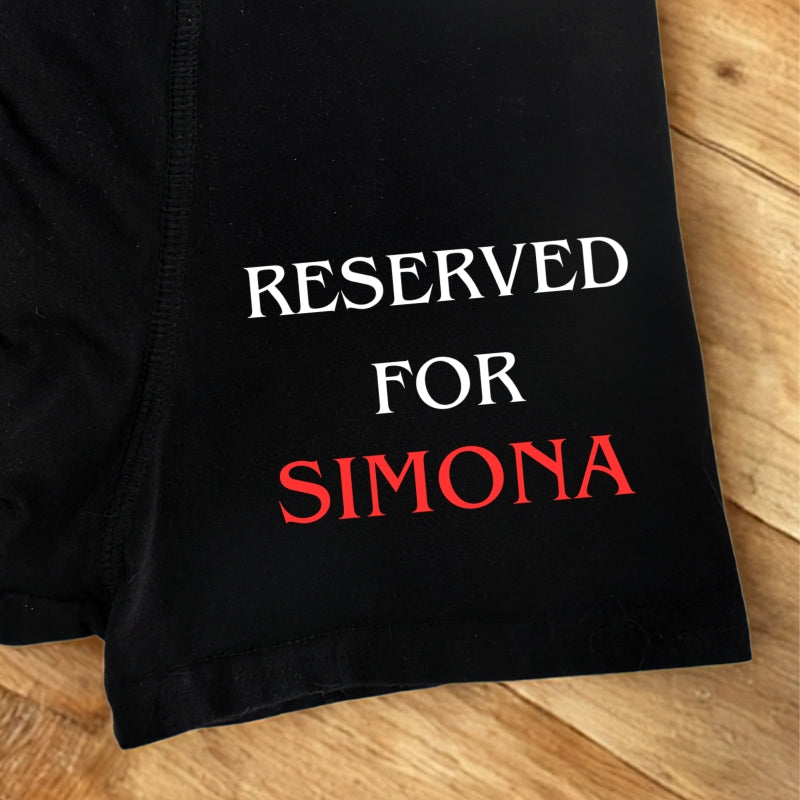 Reserved for - мъжки боксерки