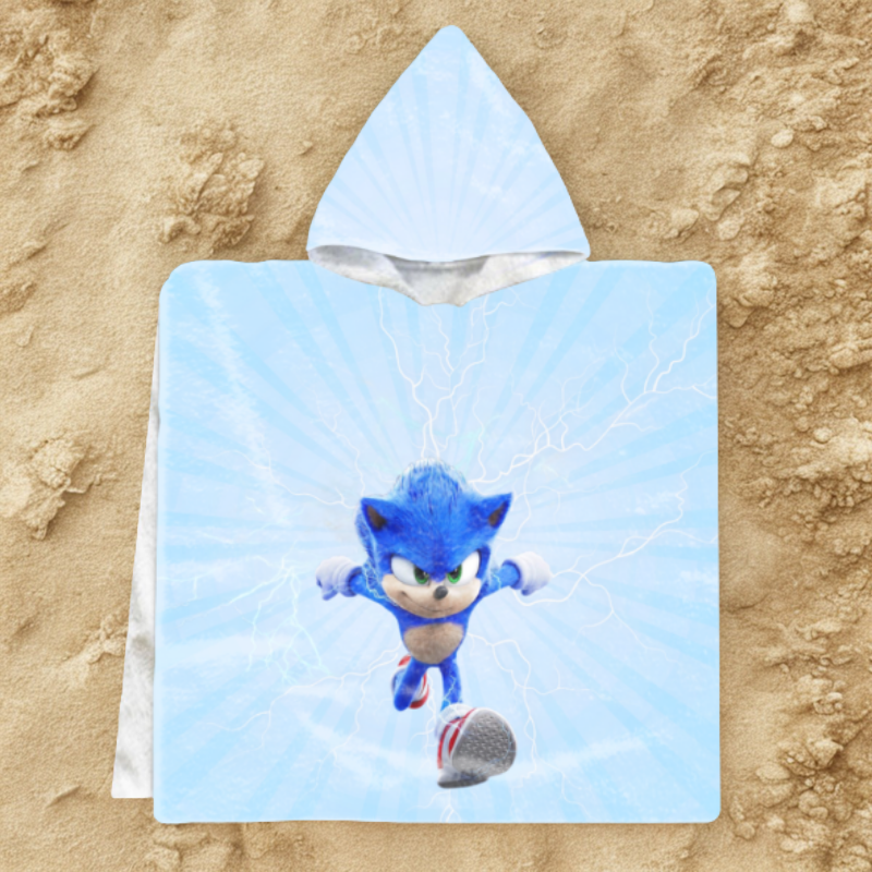 Соник - детско пончо