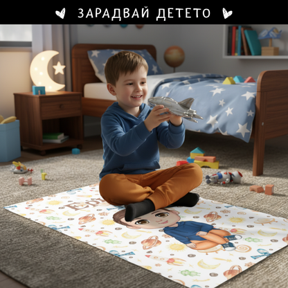 Детска завивка - аватар - Космос - различни фонове