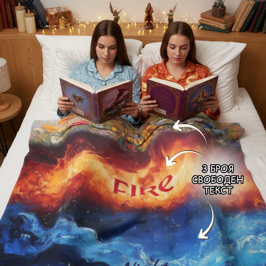 Поларена завивка - Flowers, Fire, Night