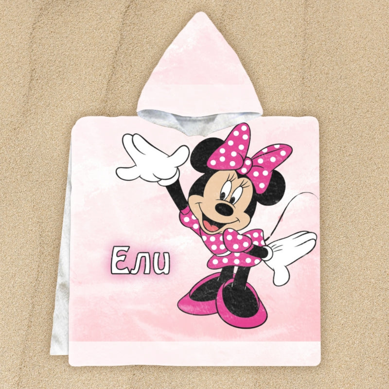 Мини Маус - детско пончо