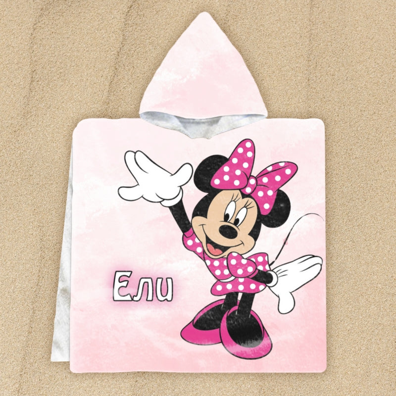 Мини Маус - детско пончо