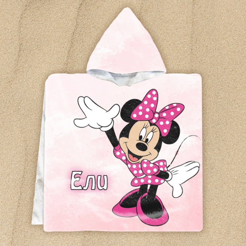 Мини Маус - детско пончо