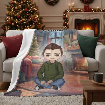 Коледна завивка - аватар бебе/дете/тийн