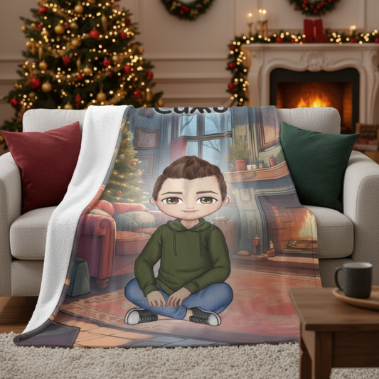 Коледна завивка - аватар бебе/дете/тийн