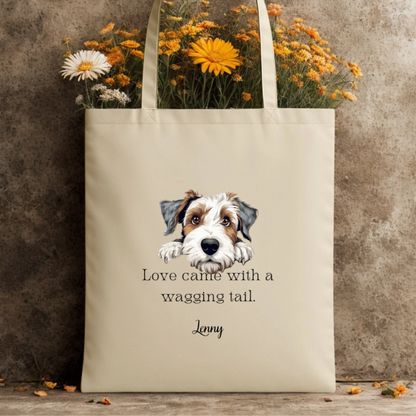 Персонализирана торба с лика и името на вашето куче