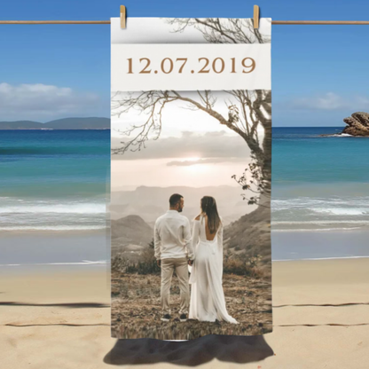 Хавлия за плаж с ваша снимка