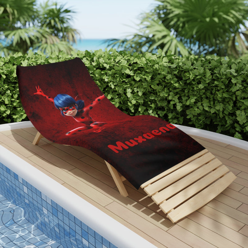 Детска кърпа за плаж - Калинката