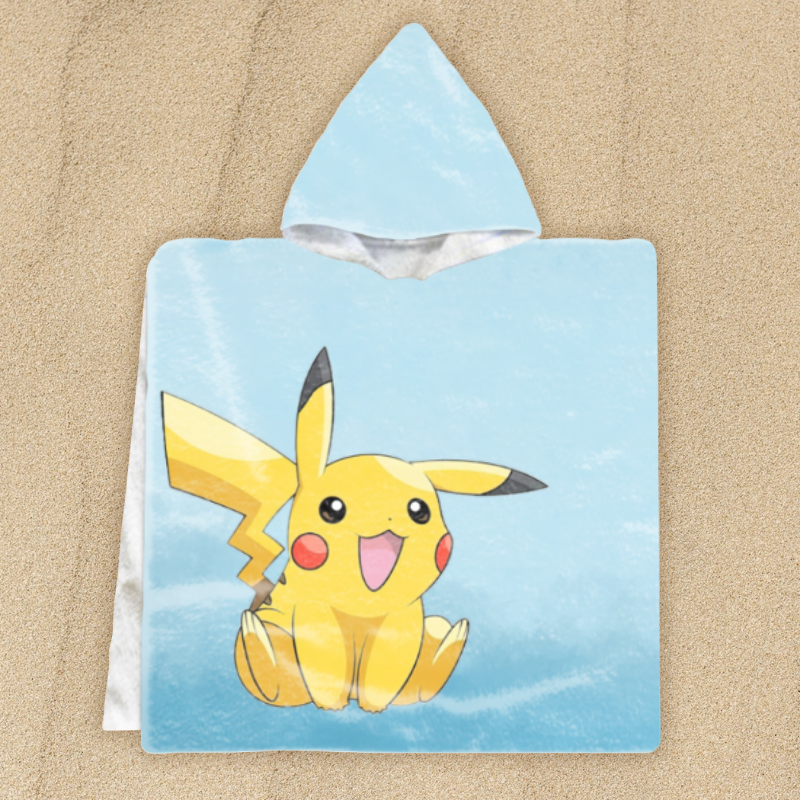 Пикачу - детско пончо