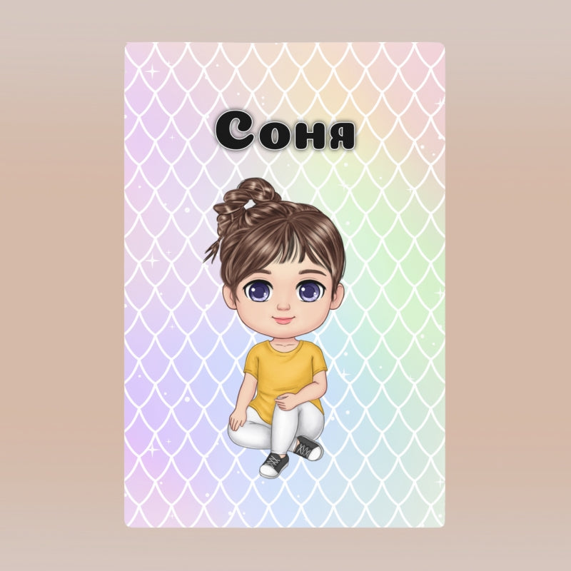 Детска завивка - аватар - русалка - различни фонове