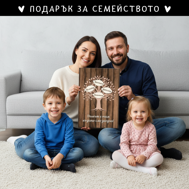 Семейно дърво - картина