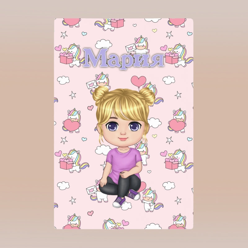 Детска завивка - аватар - еднорози - различни фонове