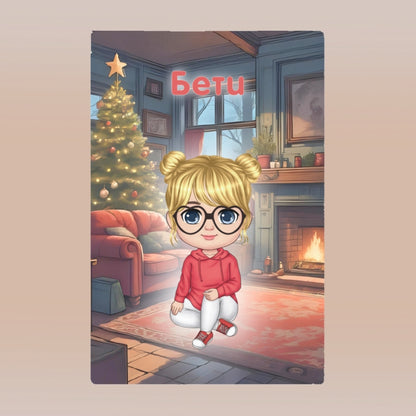 Коледна завивка - аватар бебе/дете/тийн